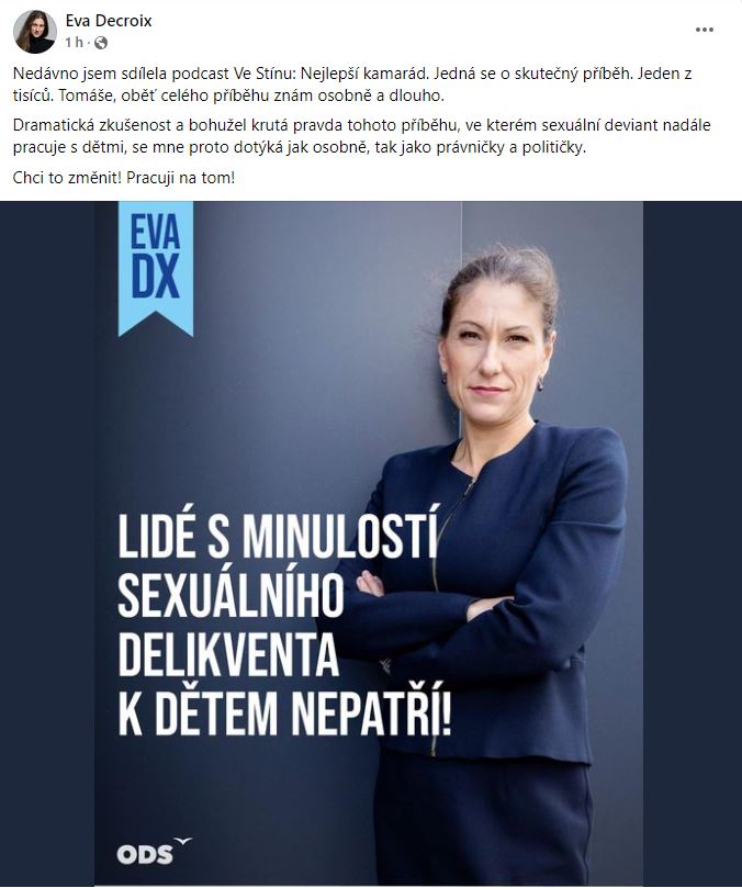 Eva_Decroix_vlada_reakce