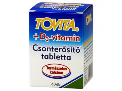 Tovita Csonterosito D3 vitamin tabletta 60db