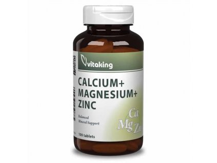 Vitaking Kalcium Magnezium Cink tabletta 100db
