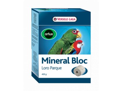 07. Mineral Bloc Loro Parque 400g - minerální kámen pro papoušky
