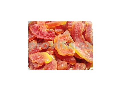 Papaya sušená - plátky/kostky plné enzymů bez siřidel 100g