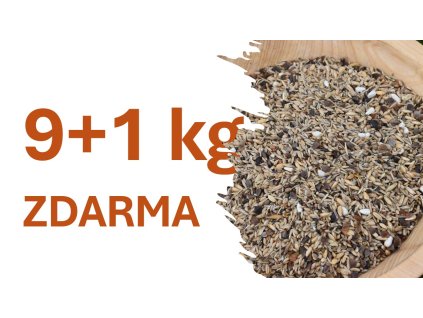 01c. ZRNINY START 9+1 kg zdarma  (druh papouška napište do Poznámky)