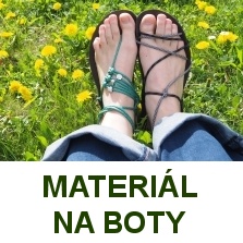 materiál na boty