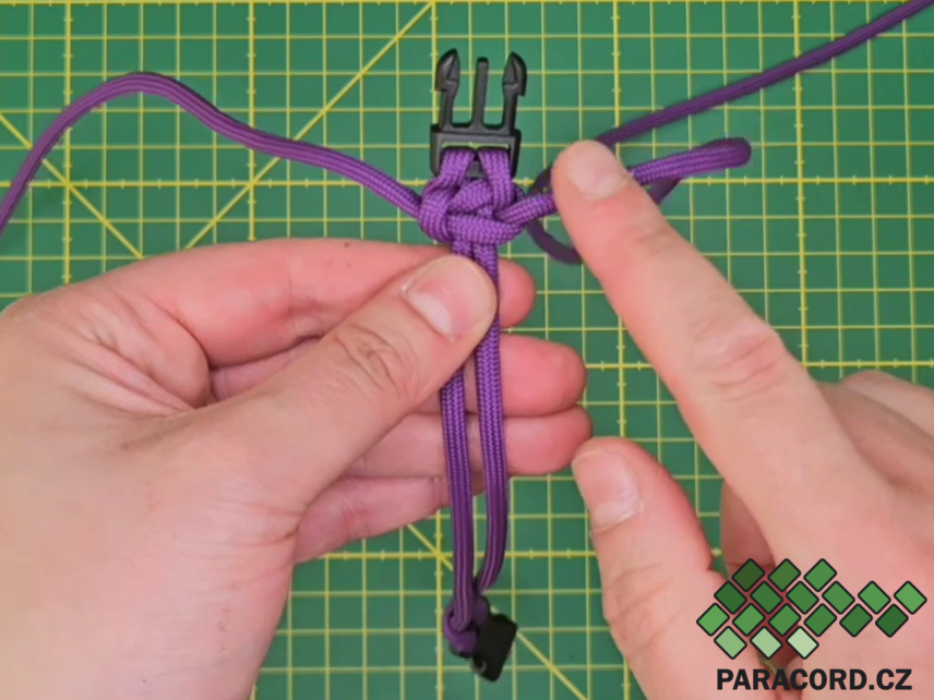 Návody na webu PARACORD.cz pro tvoření z paracordu krok za krokem