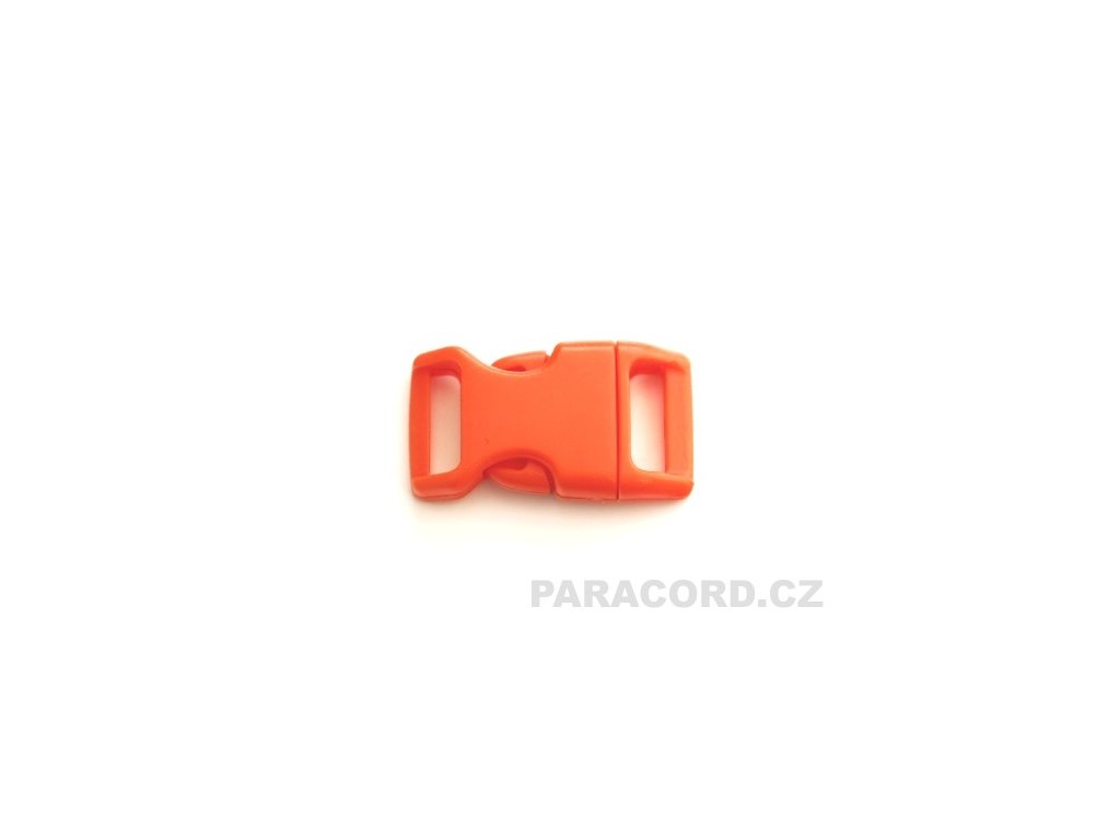 spona trojzubec - oranžová (16mm)