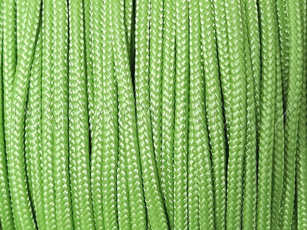 TYP II. Paracord 425 - světle zelená