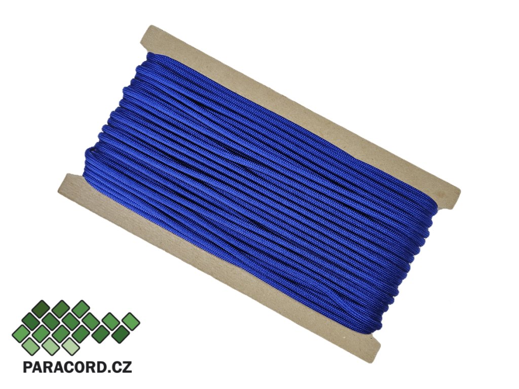 35832 1 typ iv paracord 750 karta 25m elektricka modra