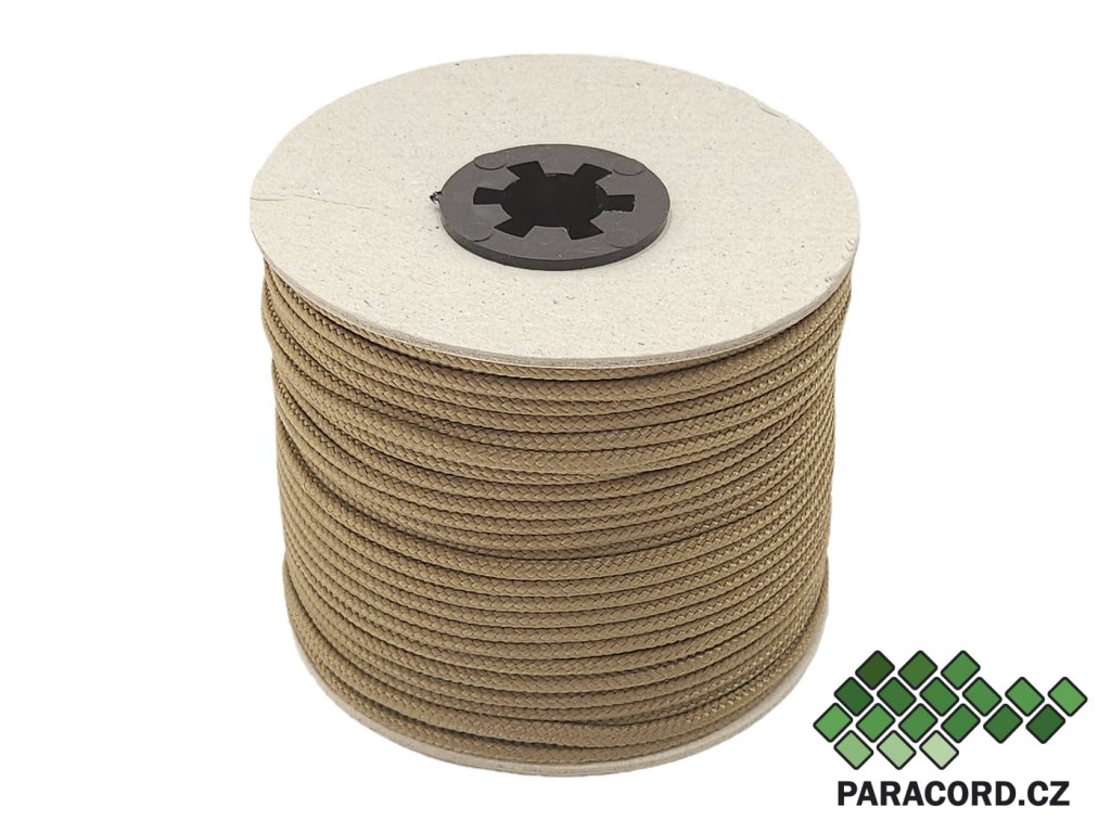 PARACORD 425 TYP 2 TYP II ŠPULKA 50M coyote