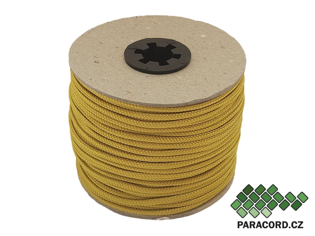 PARACORD 425 TYP 2 TYP II ŠPULKA 50M citrónová