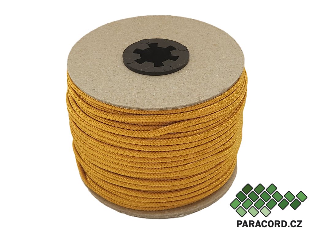 PARACORD 425 TYP 2 TYP II ŠPULKA 50M zlatá