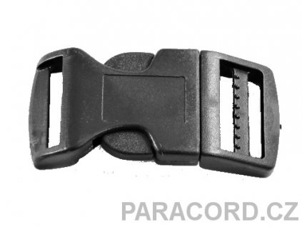 27657 spona trojzubec cerna 25mm
