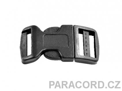 27666 spona trojzubec cerna 20mm