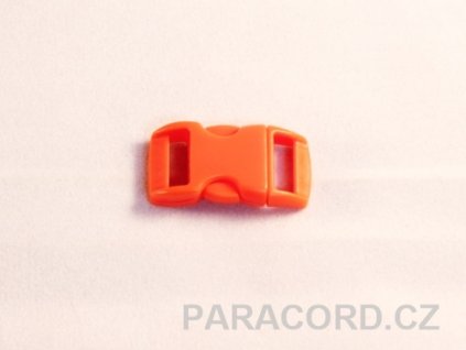 spona trojzubec - oranžová (10mm)