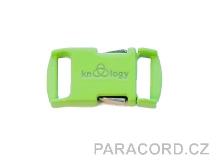 KNOTTOLOGY NITO .5 kovová spona - světle zelená