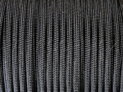 paracord 750 metráž černá