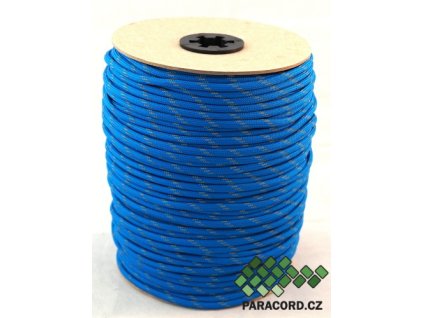 Paracord 550 - špulka 100m ULTRAREFLEXNÍ MODRÁ