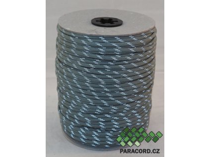 Paracord 550 - špulka 100m ULTRAREFLEXNÍ ŠEDÁ
