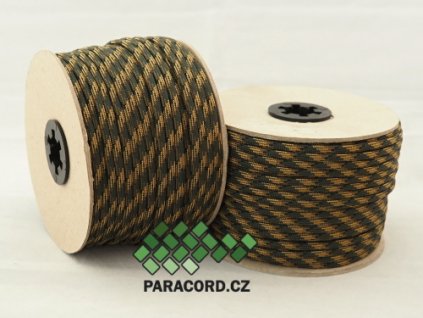 Paracord 550 - špulka 50m MARPAT WOODLAND