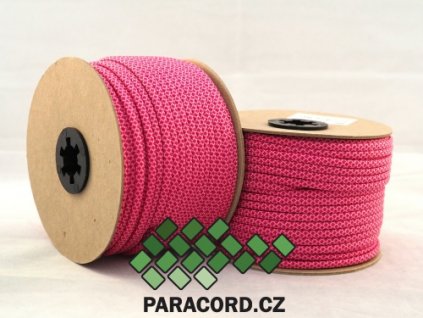 Paracord 550 - špulka 50m PINK DIAMONDS