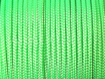 TYP II. Paracord 425 - neon zelená