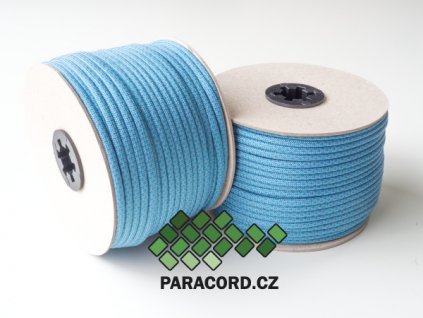 Paracord 550 - špulka 50m NEON BLUE DIAMONDS