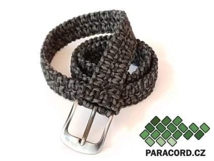 Paracord survival opasek - NIGHTMARE (120cm)