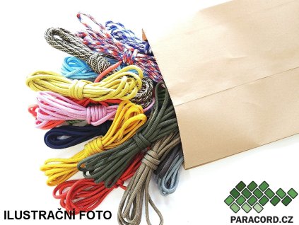VÝPRODEJ! BALÍČEK PARACORD 550 - 30m (náhodné barvy)