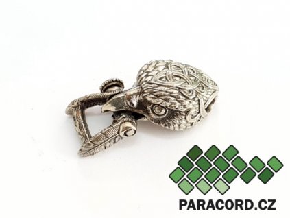 31614 spona rucni vyroba orel nikl
