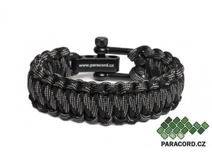 Survival paracord náramek TACTICAL (Velikost L/XL)