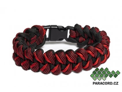 Survival paracord náramek RED DRAGON