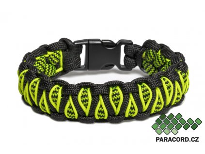 Survival paracord náramek DRAGON EYE (Velikost L)