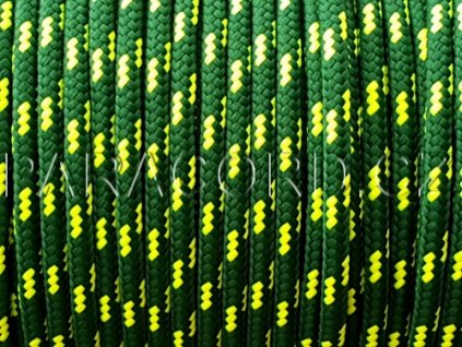 PES lano 5mm - zelená
