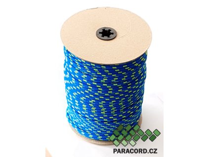 PES lano 5mm - špulka 100m MODRÁ