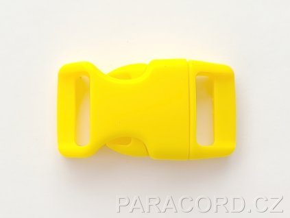 spona trojzubec - žlutá (16mm)