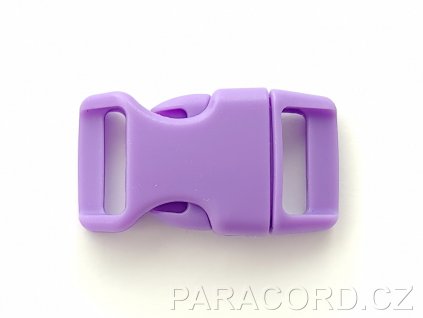 spona trojzubec - fialová (16mm)