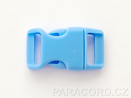 spona trojzubec - světle modrá (16mm)
