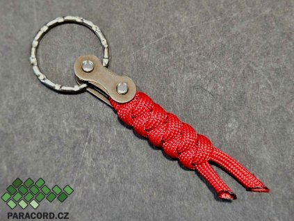 paracord klíčenka cyklista řetěz kolo (5)
