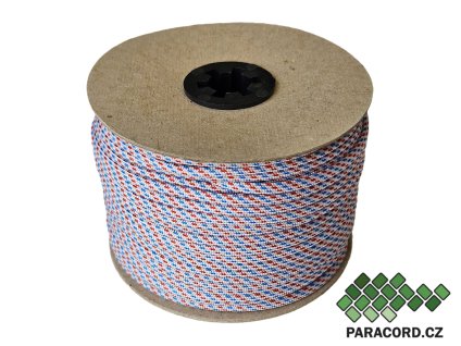 Paracord 550 - špulka 50m TRIKOLÓRA EXCLUSIVE