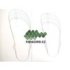 Šablona na výrobu sandálů