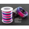 Multicolor MODRÁ saténový provázek 2mm (špulka 30m)