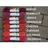 PARACORD 550 vzorník odstíny červené