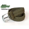 Paracord survival opasek - OLIV (120cm)