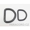 31326 polokrouzek na obojky 20mm cerneny