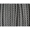 Paracord 550 - SUPER REFLECTIVE BLACK DIAMONDS