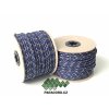 34173 paracord 550 spulka 50m tartan blue