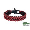 paracord náramek red shark