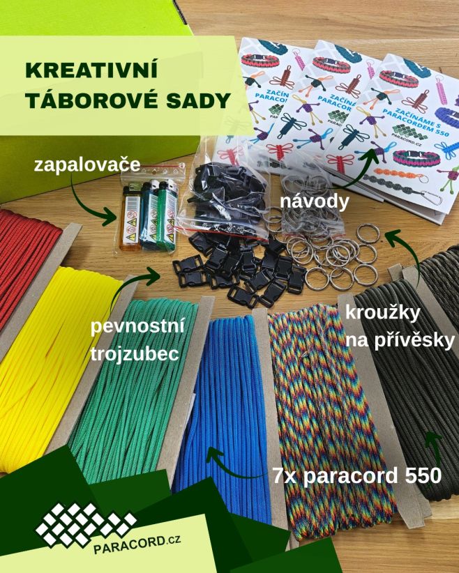Co přesně ukrývá naše kreativní táborová sada? Nakoukli jsme pod víko! 📦👀 Sestavili jsme oblíbený Skautský mix tak, abyste...