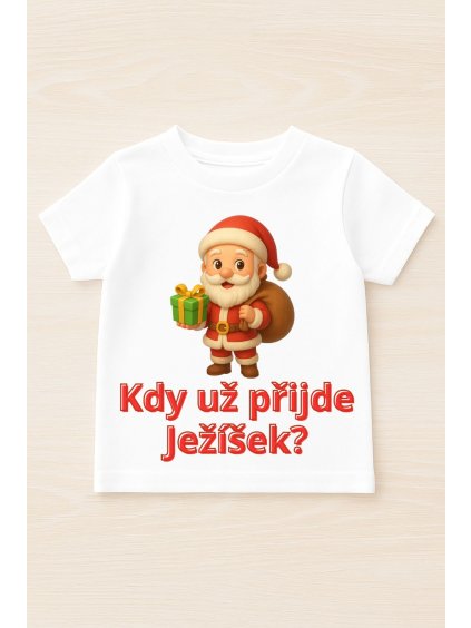 ježíšek tričko nápis
