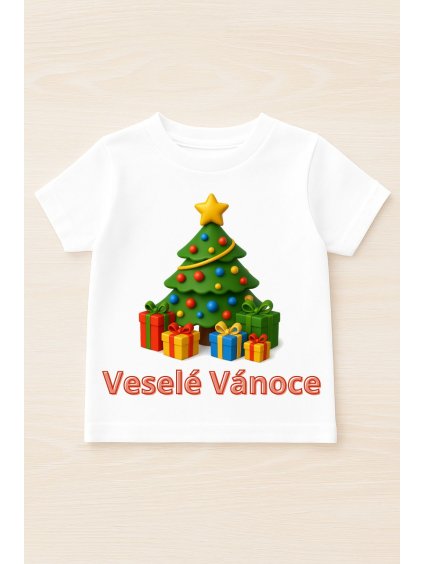 veselé vánoce tričko nápis