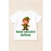 skřítek tričko nápis